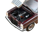1968 Mercedes-Benz 200 Dark Red Brown 1/18 Diecast Model Car by Norev-2