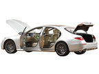2021 Mercedes-Benz S-Class AMG Line Silver Metallic with Sunroof 1/18 Diecast Model Car by Norev-0