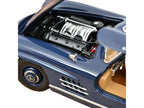 1954 Mercedes-Benz 300 SL Blue 1/18 Diecast Model Car by Norev-1