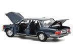 1979 Mercedes-Benz 350 SEL Hansa Blue 1/18 Diecast Model Car by Norev-1