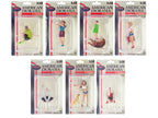 "Figure18 Series 1" 9 piece Figure Set for 1/18 Scale Models by American Diorama-3