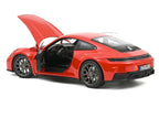 2024 Porsche 911 Carrera 4 GTS Guards Red 1/18 Diecast Model Car by Norev-1