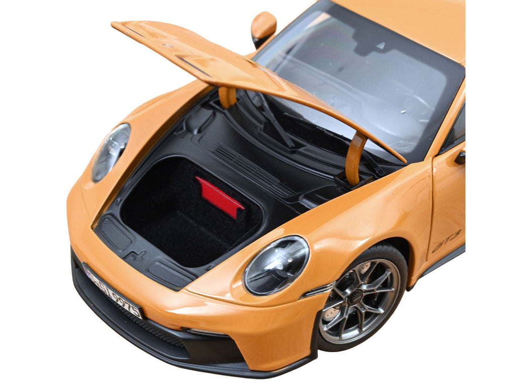 2021 Porsche 911 GT3 Bahama Yellow 1/18 Diecast Model Car by Norev-3