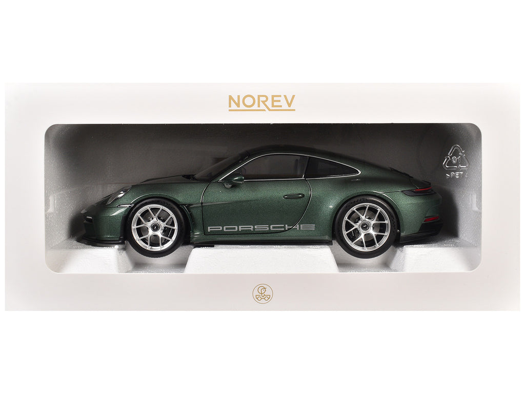 2023 Porsche 911 S/T Malachite Green Metallic 1/18 Diecast Model Car by Norev-2