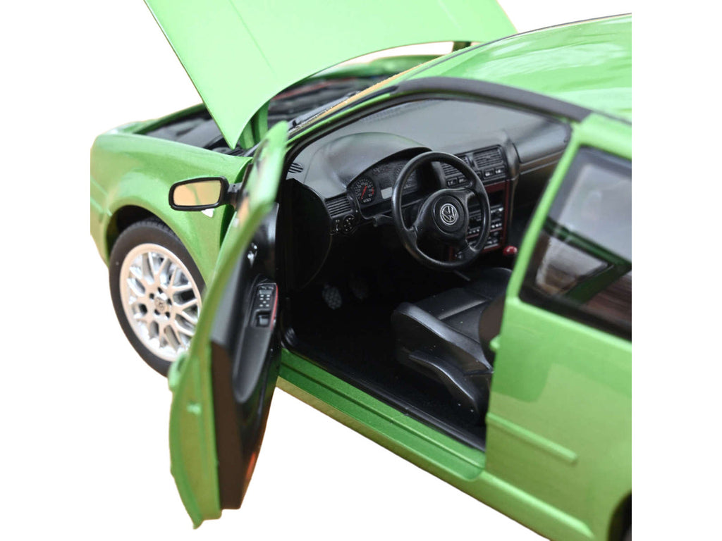 1998 Volkswagen Golf GTI Green Metallic 1/18 Diecast Model Car by Norev-0