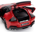 2024 Ferrari 12Cilindri Rosso Corsa Red with Black Top 1/18 Diecast Model Car by Polistil-3
