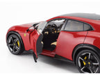 2022 Ferrari Purosangue Rosso Magma Red Metallic with Black Top 1/18 Diecast Model Car by Polistil-3