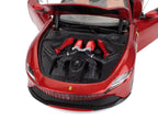 2019 Ferrari Roma Rosso Magma Red Metallic 1/18 Diecast Model Car by Polistil-3