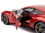 2019 Ferrari Roma Rosso Magma Red Metallic 1/18 Diecast Model Car by Polistil-0