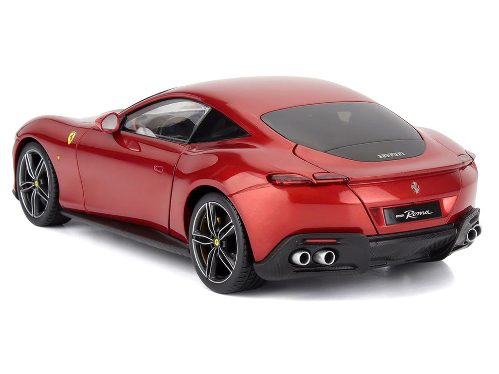 2019 Ferrari Roma Rosso Magma Red Metallic 1/18 Diecast Model Car by Polistil-1