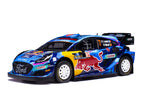 Ford Puma Rally1 #7 Pierre-Louis Loubet - Nicolas Gilsoul "Rally Sweden" (2023) 1/18 Diecast Model Car by IXO Models-1
