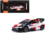 Toyota GR Yaris Rally1 Hybrid #33 Elfyn Evans - Scott Martin Winner "Rally Finland" (2023) 1/18 Diecast Model Car by IXO Models-0