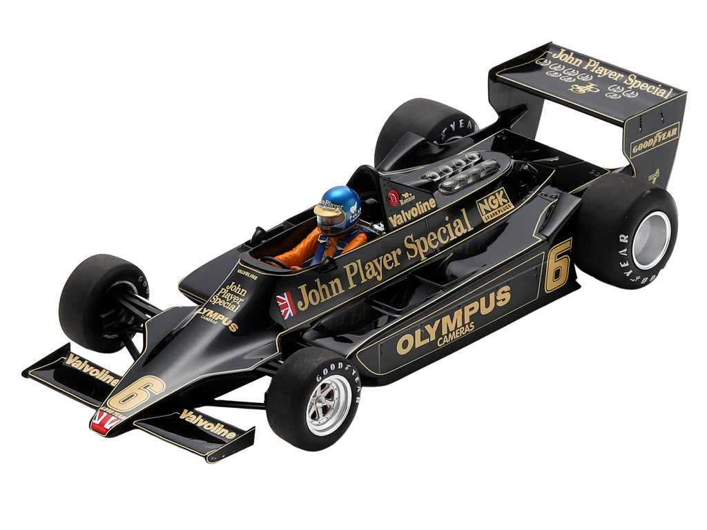 Lotus 79 #6 Ronnie Peterson "John Player Team Lotus" Winner Formula One F1 "Austrian GP" (1978) with Acrylic Display Case 1/18 Model Car by Spark