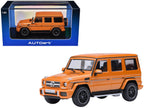2017 Mercedes-Benz AMG G 63 Sunset Beam Orange 1/64 Model Car by Autoart-4