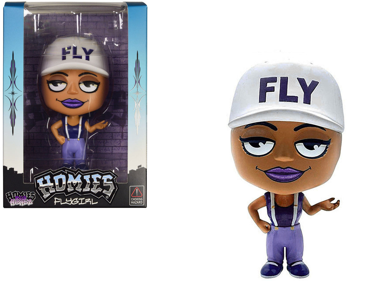 Flygirl 4.5" Figure "Homies Big Headz" Series 3 model by Homies-0