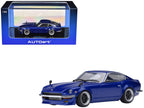 Nissan Fairlady Z RHD (Right Hand Drive) "Akuma No Z" Blue Metallic "Wangan Midnight - Comic #1 Version" Manga 1/64 Model Car by Autoart-4