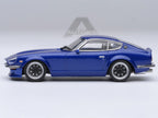 Nissan Fairlady Z RHD (Right Hand Drive) "Akuma No Z" Blue Metallic "Wangan Midnight - Comic #4 Version" Manga 1/64 Model Car by Autoart-0