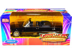 1963 Chevrolet Impala SS Convertible Black "Low Rider Collection" 1/24 Diecast Model Car by Welly-0