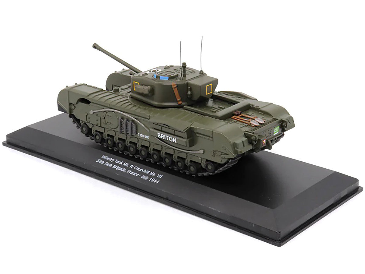 Infantry Tank Mk. IV Churchill Mk. VII "Briton" "UK 34th Tank Brigade France July 1944" 1/43 Diecast Model by AFVs of WWII-4