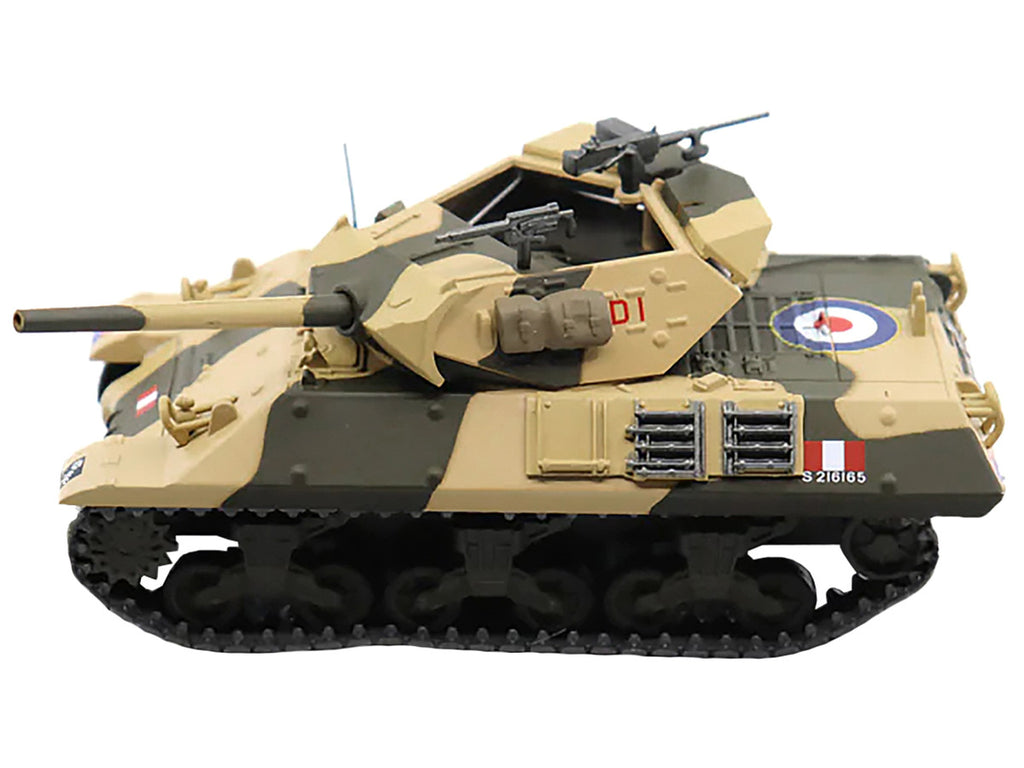 M10 Tank Destroyer D1 #77 "U.S.A. 72nd Anti-Tank Regiment 6th Armored Division Italy August 1944" 1/43 Diecast Model by AFVs of WWII-1