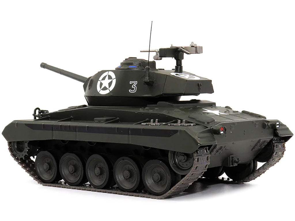 M24 "Chaffee" Tank #3 "U.S.A. 1st Armored Division Italy April 1945" 1/43 Diecast Model by AFVs of WWII-1