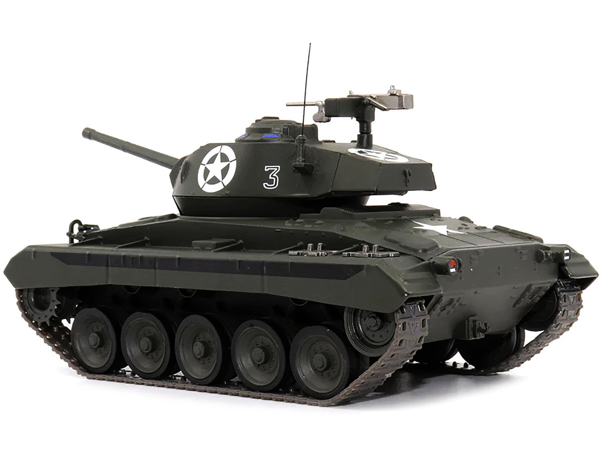 M24 "Chaffee" Tank #3 "U.S.A. 1st Armored Division Italy April 1945" 1/43 Diecast Model by AFVs of WWII-1