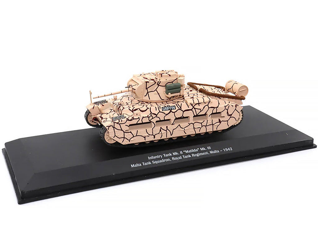 Infantry Tank Mk. II "Matilda" Mk. III "Griffin" "Malta Tank Squadron Royal Tank Regiment Malta 1942" 1/43 Diecast Model by AFVs of WWII-4