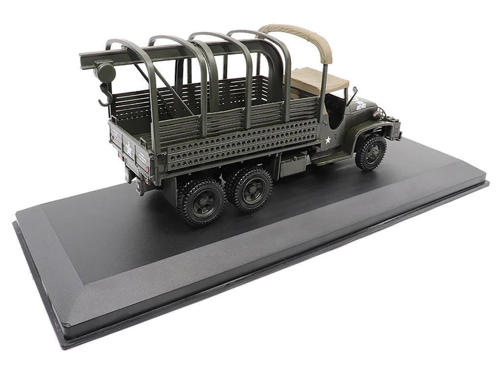 GMC CCKW353 Wrecker Tow Truck Olive Drab "United States Army" 1/43 Diecast Model by Militaria Die Cast-3