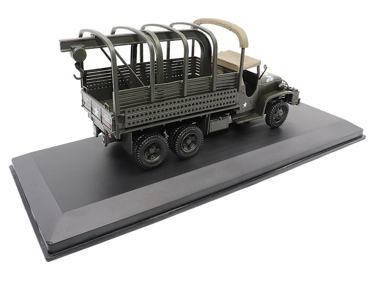 GMC CCKW353 Wrecker Tow Truck Olive Drab "United States Army" 1/43 Diecast Model by Militaria Die Cast-3