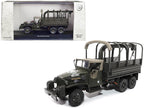 GMC CCKW353 Wrecker Tow Truck Olive Drab "United States Army" 1/43 Diecast Model by Militaria Die Cast-0
