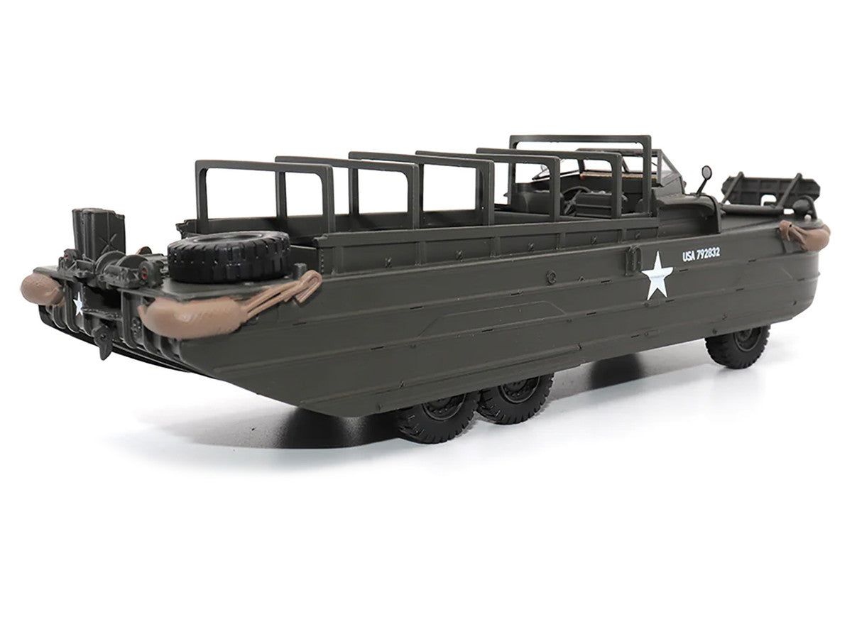 GMC DUKW Amphibious Vehicle Olive Drab "United States Army" 1/43 Diecast Model by Militaria Die Cast-2