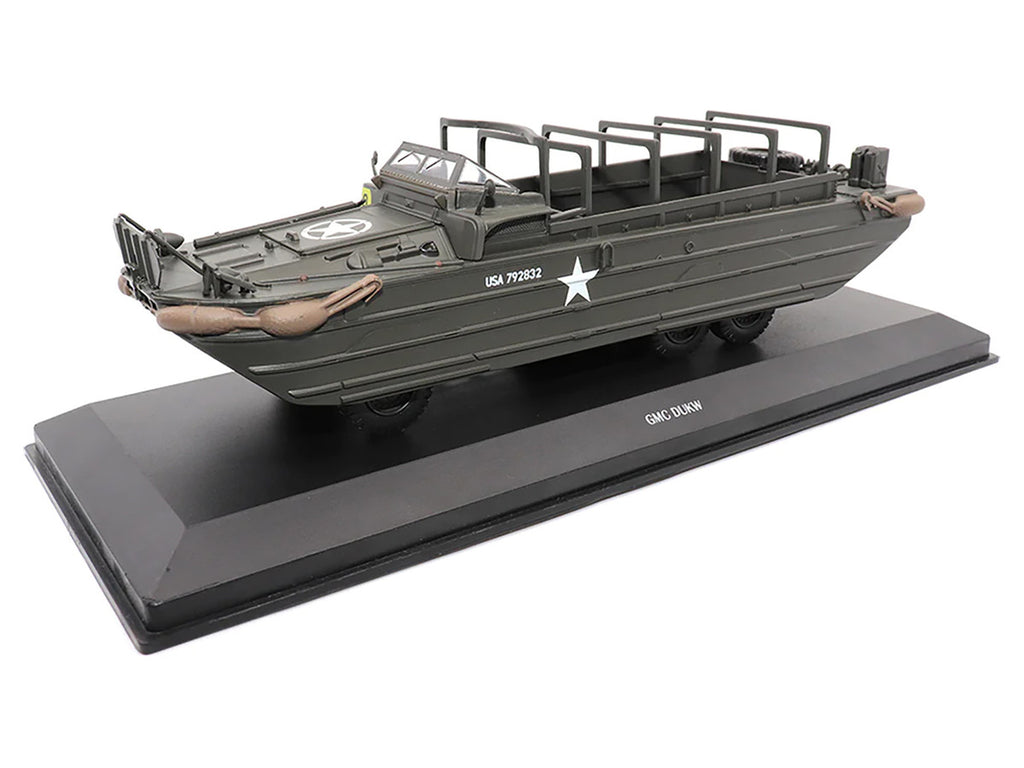 GMC DUKW Amphibious Vehicle Olive Drab "United States Army" 1/43 Diecast Model by Militaria Die Cast-3
