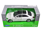 Mercedes Benz S Class with Sunroof White "NEX Models" 1/24 Diecast Model Car by Welly-2