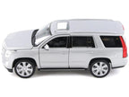 2017 Cadillac Escalade with Sunroof Silver Metallic 1/24-1/27 Diecast Model Car by Welly-0