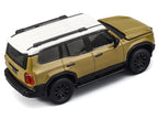 Toyota Land Cruiser 250 Sand with White Top 1/64 Diecast Model Car by Trends Hobby-1