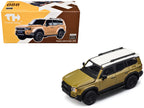 Toyota Land Cruiser 250 Sand with White Top 1/64 Diecast Model Car by Trends Hobby-3