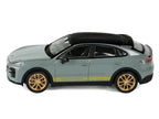Porsche Cayenne Turbo GT Gray with Black Top and Gold Stripes 1/64 Diecast Model Car by Trends Hobby-4