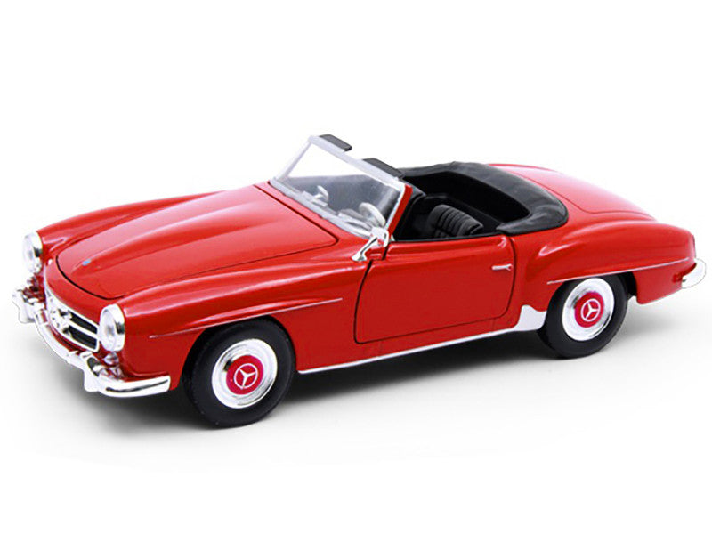 1955 Mercedes-Benz 190 SL Red "NEX Models" Series 1/24 Diecast Model Car by Welly-1