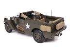 White M3 Scout Car Olive Drab "United States Army" 1/43 Diecast Model by Militaria Die Cast-0