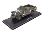 White M3 Scout Car Olive Drab "United States Army" 1/43 Diecast Model by Militaria Die Cast-2
