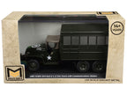GMC CCKW 353 6x6 2-1/2 Ton Truck with Communications Shelter Olive Drab "United States Army" 1/43 Diecast Model by Militaria Die Cast-2