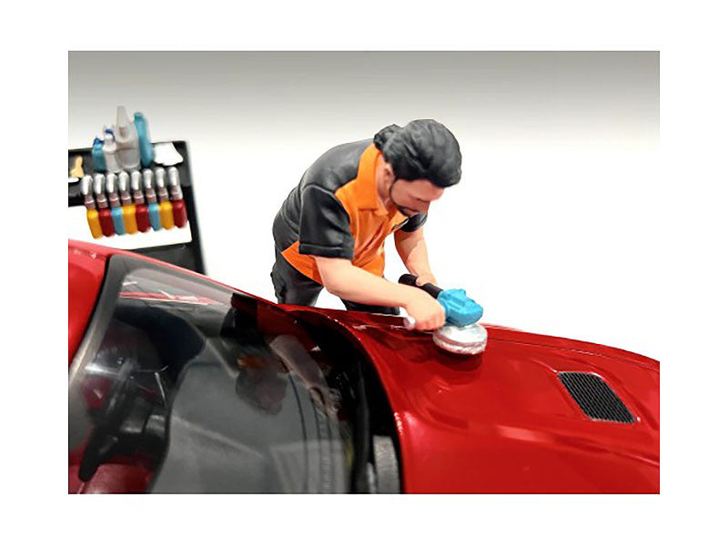 "Detail Masters" Figure 4 (Buff & Wax) for 1/24 Scale Models by American Diorama-1