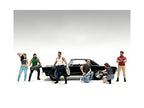 "Muscle Mechanics" 6 piece Figure Set for 1/18 Scale Models by American Diorama-0