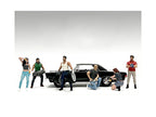 "Muscle Mechanics" 6 piece Figure Set for 1/24 Scale Models by American Diorama-0