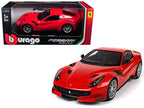 Ferrari F12 TDF Red 1/24 Diecast Model Car by Bburago-0
