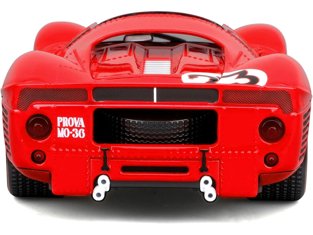 Ferrari 330 P4 #23 Lorenzo Bandini - Chris Amon "Ferrari S.P.A." Winner "24 Hours of Daytona" (1967) "Racing" Series 1/24 Diecast Model Car by Bburago-3