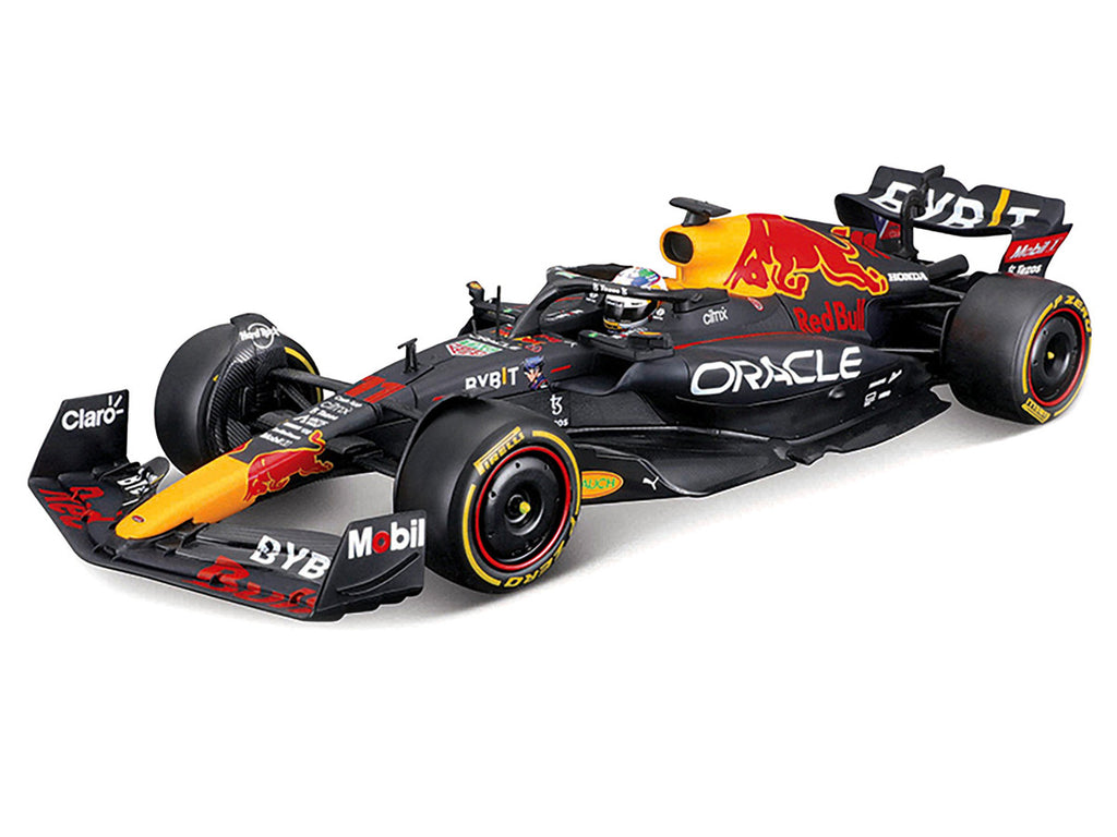 Red Bull Racing RB18 #11 Sergio Perez "Oracle" Winner Formula One F1 "Constructor's Champion" (2022) 1/24 Diecast Model Car by Bburago-1