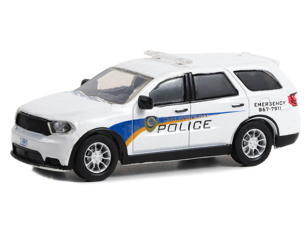 2017 Dodge Durango "Kennedy Space Center (KSC) Security Police Traffic Enforcement" White with Graphics "Hobby Exclusive" Series 1/64 Diecast Model Car by Greenlight-0