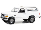 1993 Ford Bronco XLT Oxford White "Hobby Exclusive" Series 1/64 Diecast Model Car by Greenlight-0