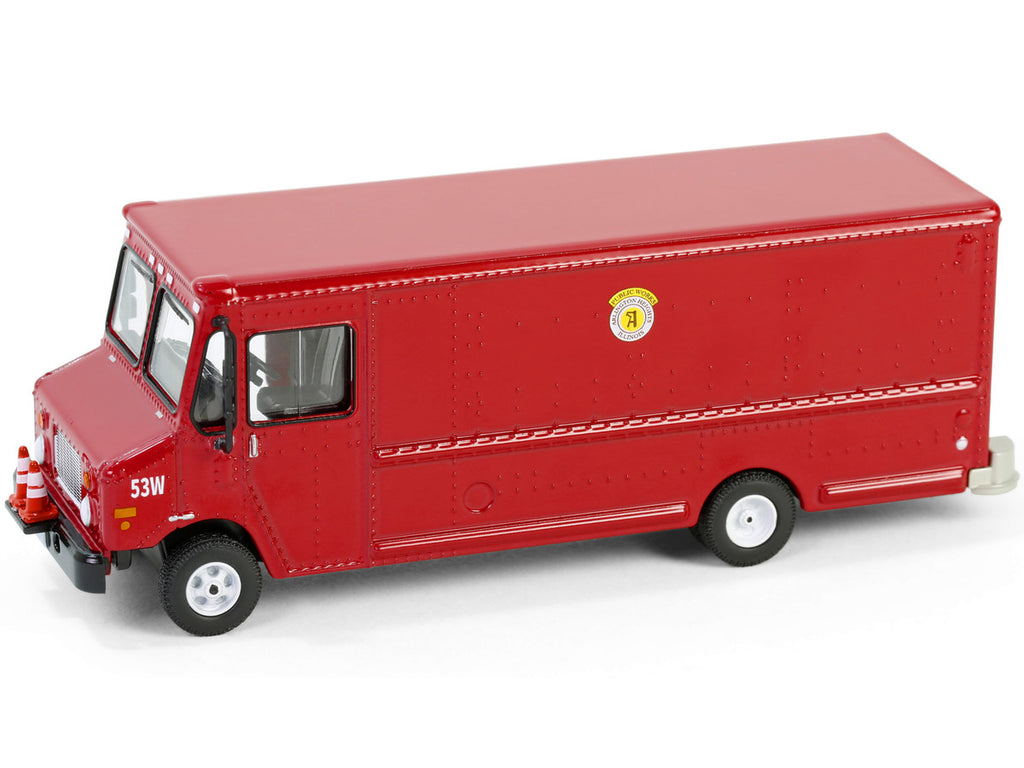 2020 Step Van with Traffic Cone Mounts "Village of Arlington Heights Public Works" Red "Hobby Exclusive" Series 1/64 Diecast Model Car by Greenlight-1